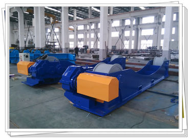 Customized Tank Turning Rolls With Steel Roller For 150T 12M Job Shot Blasting