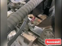 أنابيب صغيرة داخل اللحام الطولي نفسه واللحام الدائري