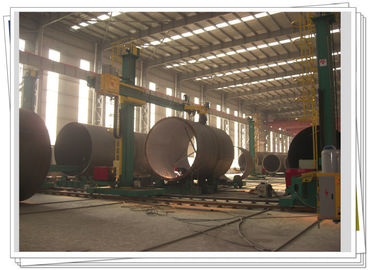 Land Wind Steel Tube Tower Robust Structure Welding Column Boom With Trolley
