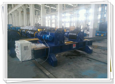 CE Certified Lead Screw Adjustable Pipe Welding Rotator With Motorized Trolley