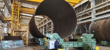 رفع هيدروليكي يصلح 1000T أنبوب لحام الدوار