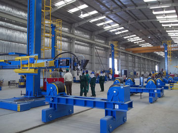 600T أنبوب دوار لحام الأنابيب monopile عبور الأنابيب تحول لفة