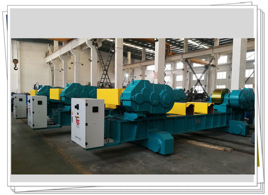 Steel Wheel 500T Roller Rotator With Wireless Controller