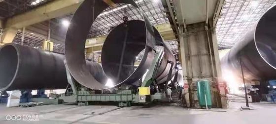 بكرات لحام الأنابيب PU 400T لـ 13m Monopile في الخارج