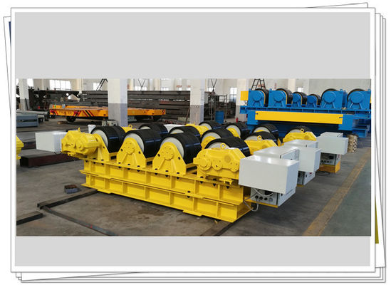 Tube Tank Adjustable 750mm Welding Roller Bed With Remote Controller