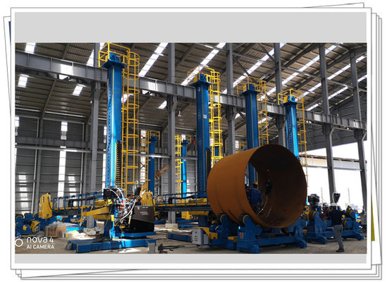 Movable SAW Automatic 6x6 Welding Manipulators With Welder Chair