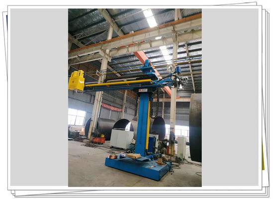 آلة لحام عمود الأنبوب الثابت للخزان SAW Welding CE Mark