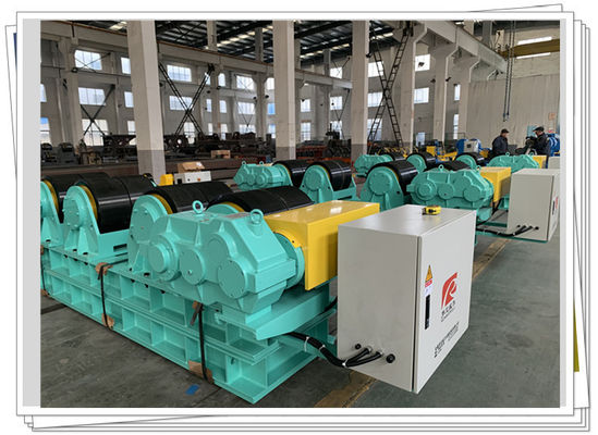 CE البولي يوريثين 150t الأنابيب لحام محور التحكم الركيزة