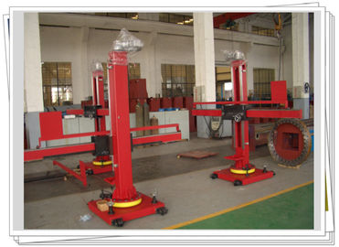 Movable Rotary Welding Manipulator Turntable With FCAW Welding Machine