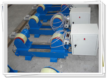 PU Wheel Fixed Welding Turning Roll / Heavy Duty Rotator Fit Up